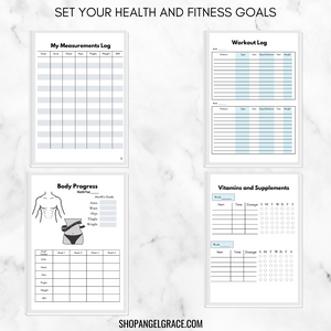 Printable Health & Fitness Planner