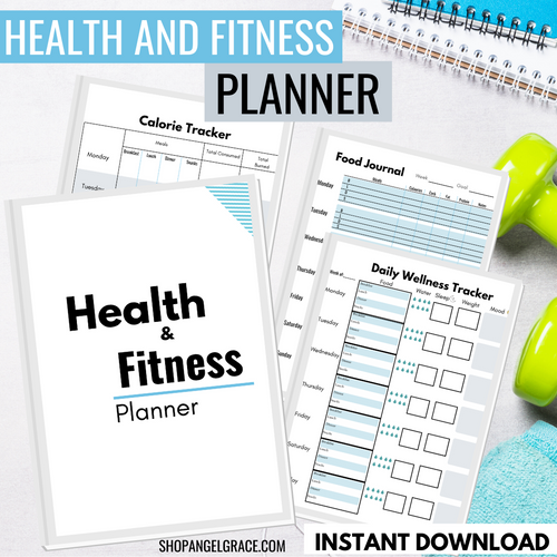 Printable Health & Fitness Planner