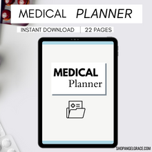 Load image into Gallery viewer, Printable Medical Planner