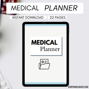 Printable Medical Planner