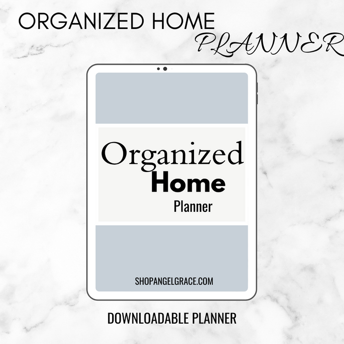 Printable Organized Home Planner