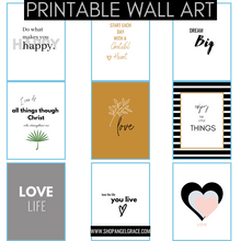 Load image into Gallery viewer, Printable Inspirational Wall Art