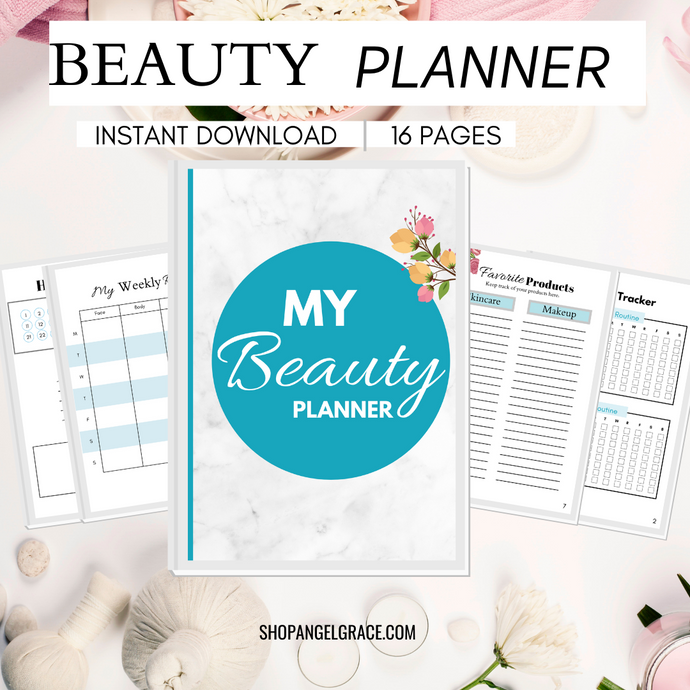 Printable Beauty Planner