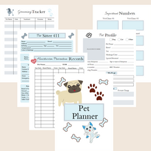 Load image into Gallery viewer, Printable Pet Planner