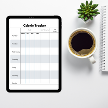 Load image into Gallery viewer, Calorie Tracker Insert