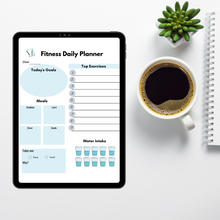 Load image into Gallery viewer, Fitness Daily Planner Insert