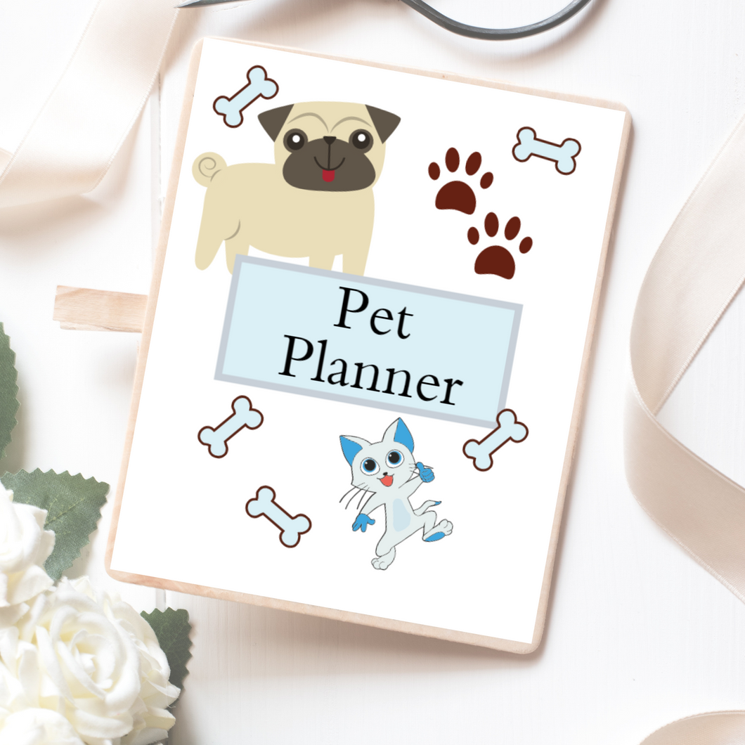 Printable Pet Planner